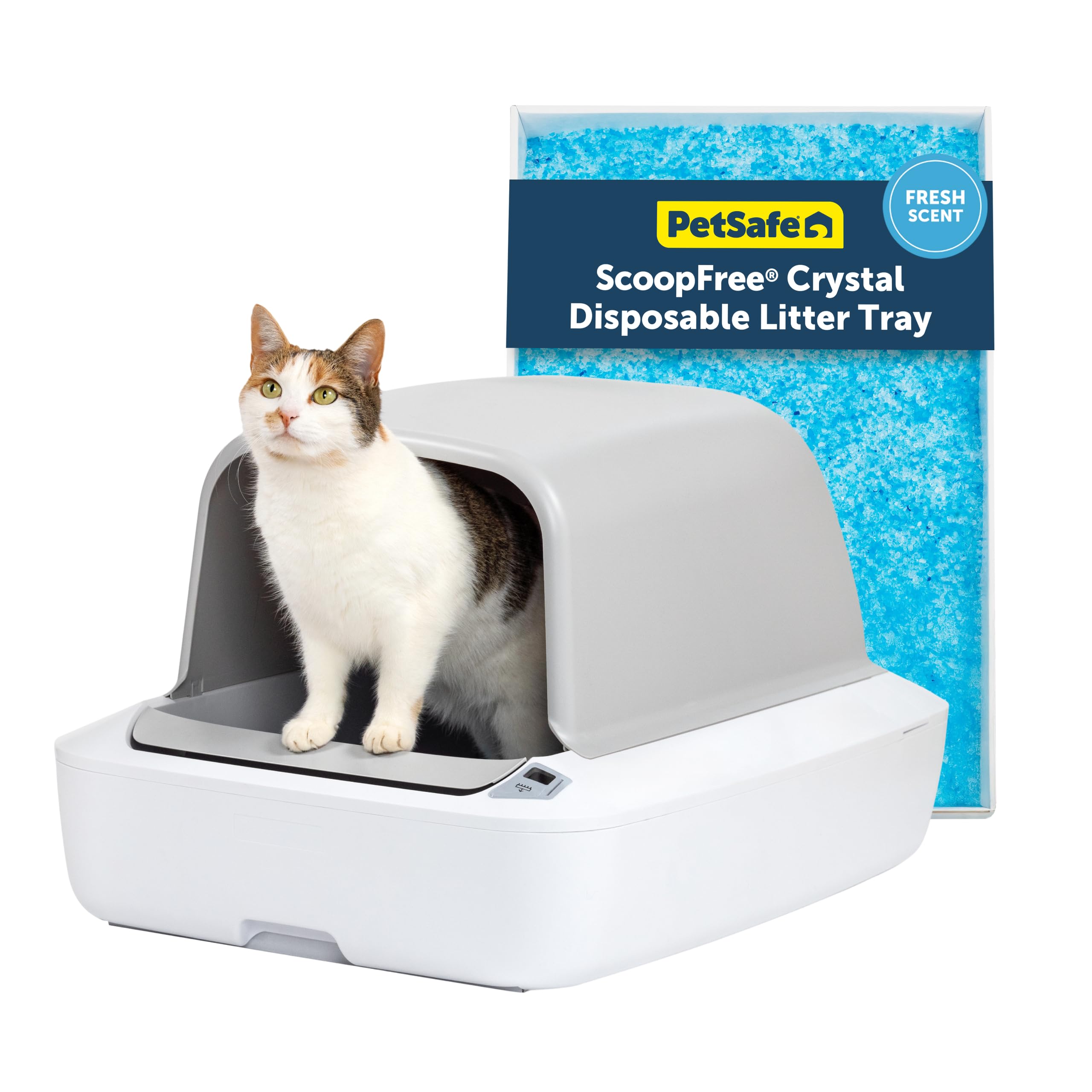 PetSafe Crystal Pro: caja frontal para gatos, comodidad y control de olores.