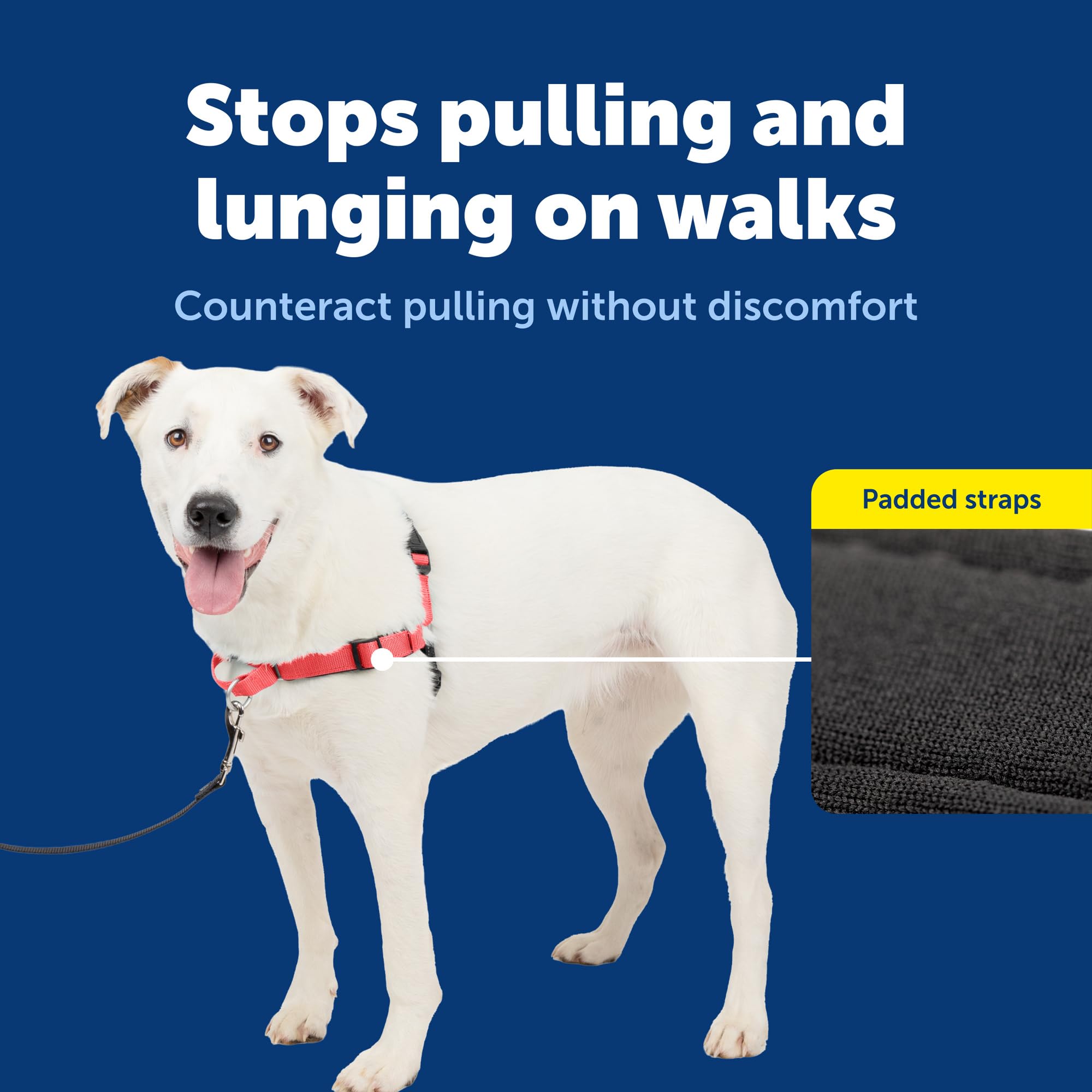 Sistema Martingale PetSafe Deluxe Easy Walk para presión gradual.