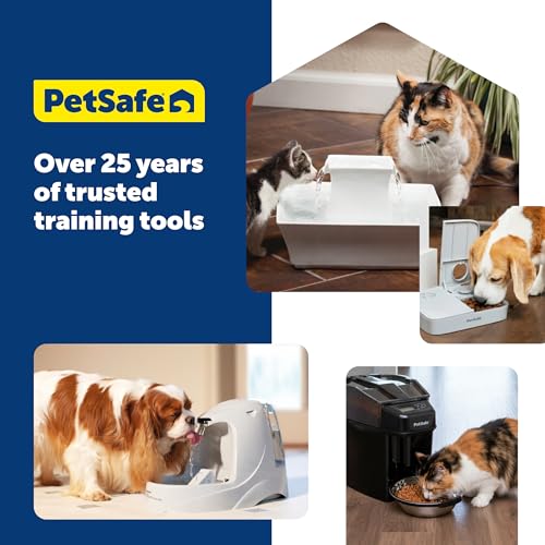 PetSafe Drinkwell Pagoda flujo doble de chorros para beber.