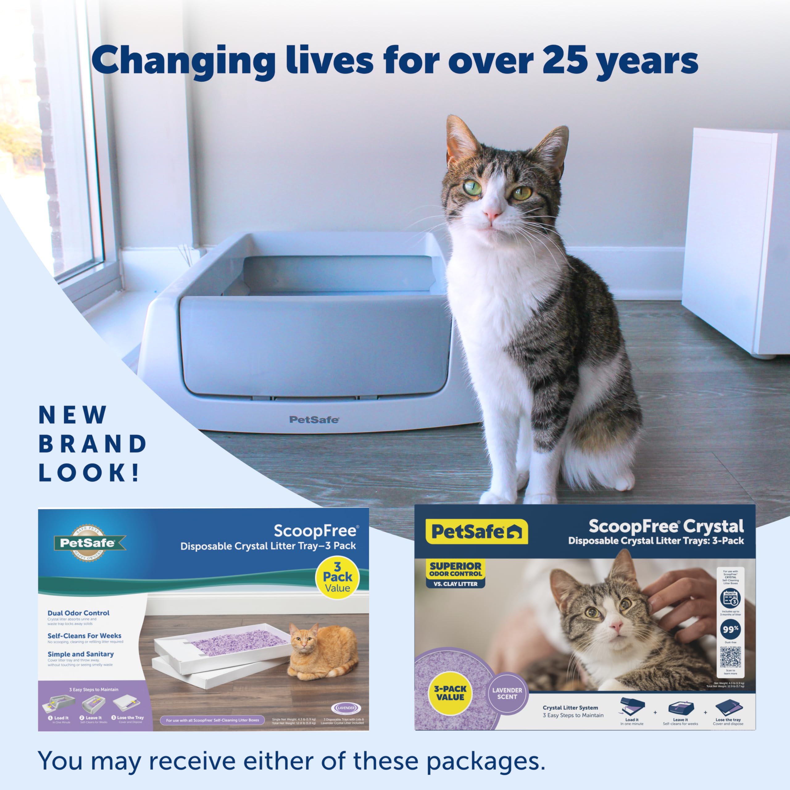 PetSafe ScoopFree: duración de hasta 30 días para un gato.
