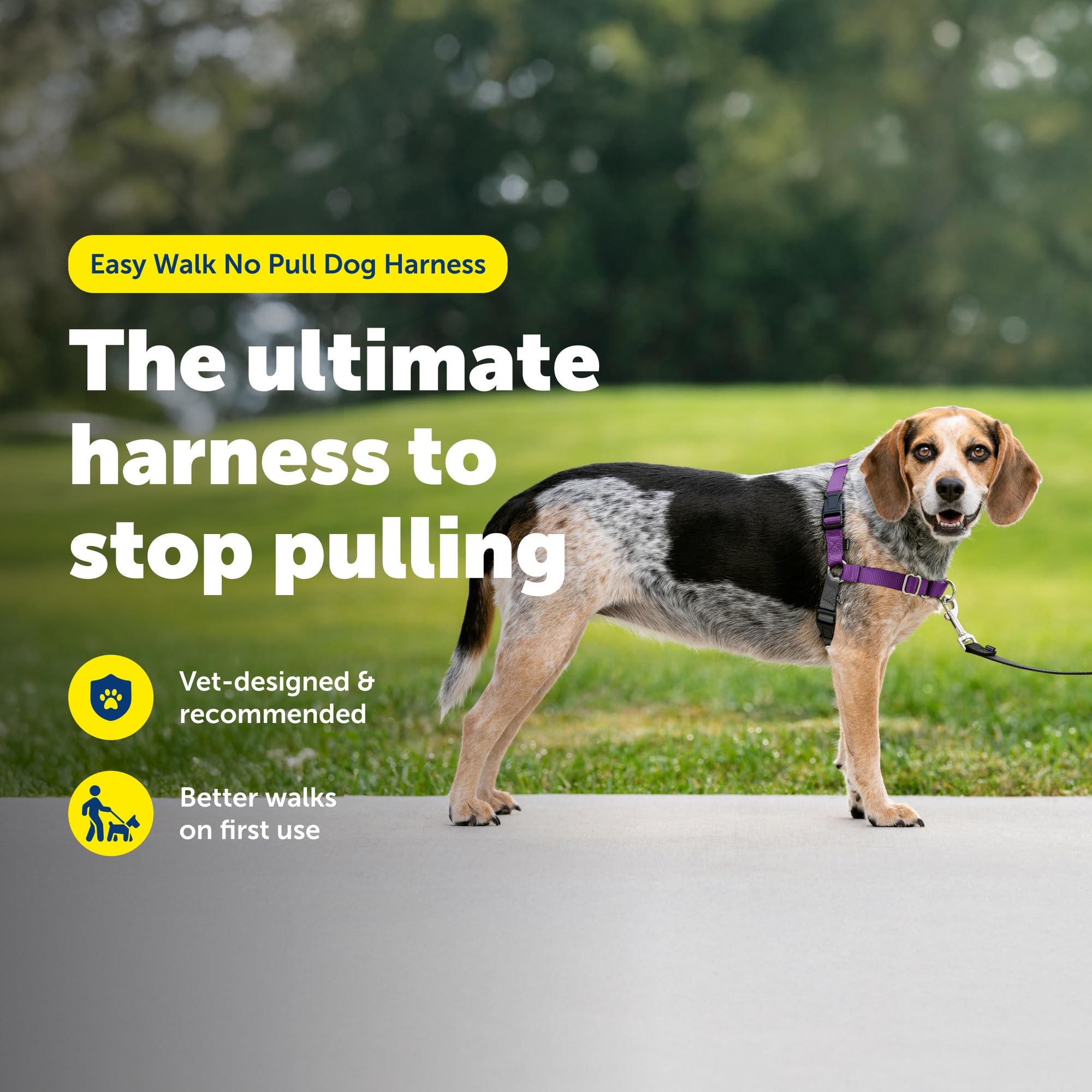 PetSafe Easy Walk bandas de ajuste confort para ajuste personalizado.