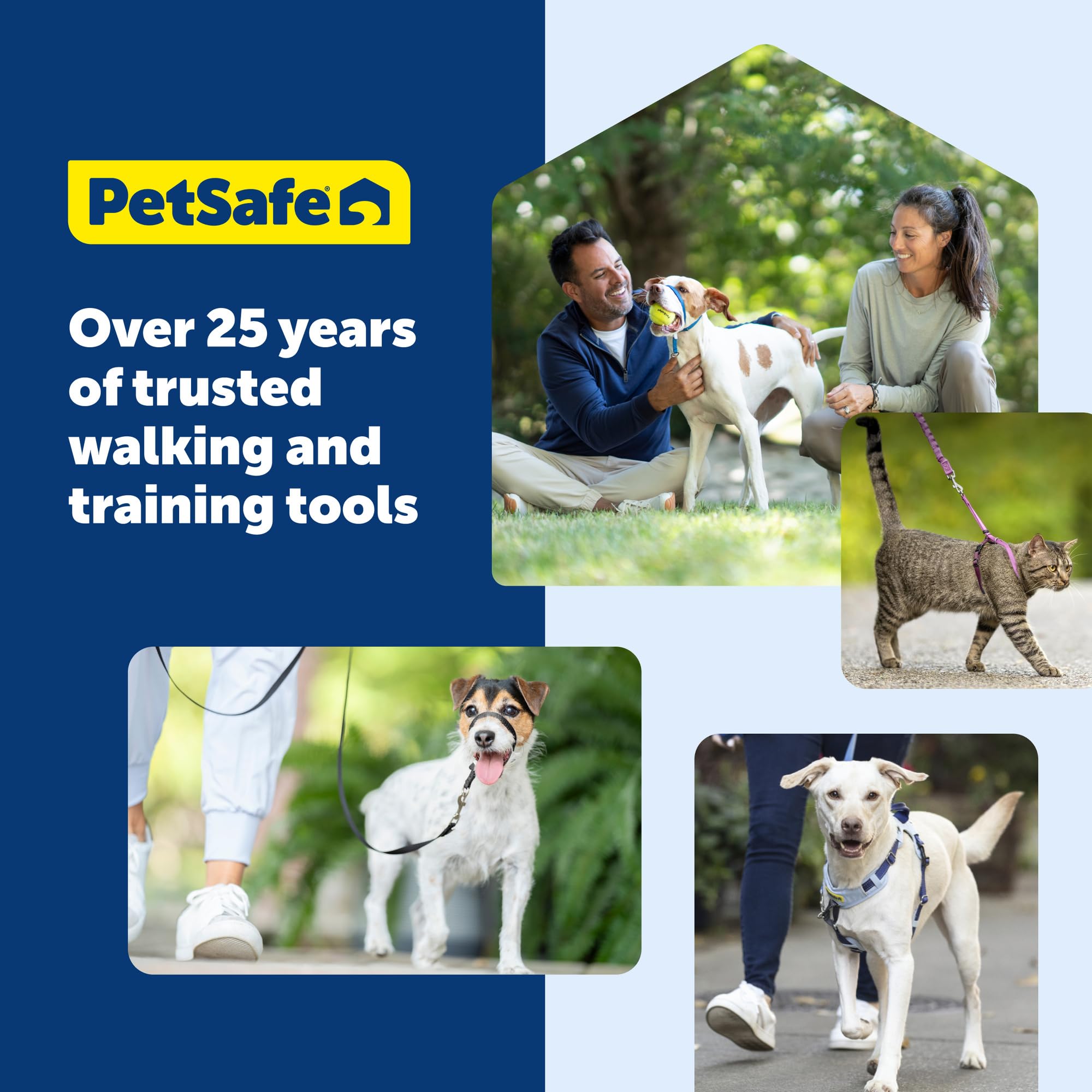 PetSafe Easy Walk: montaje rápido y ajuste sencillo para usuarios.