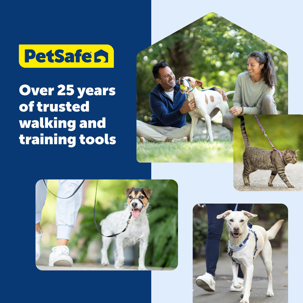 PetSafe Easy Walk sistema martingale frontal protege cuello y reduce tirones.