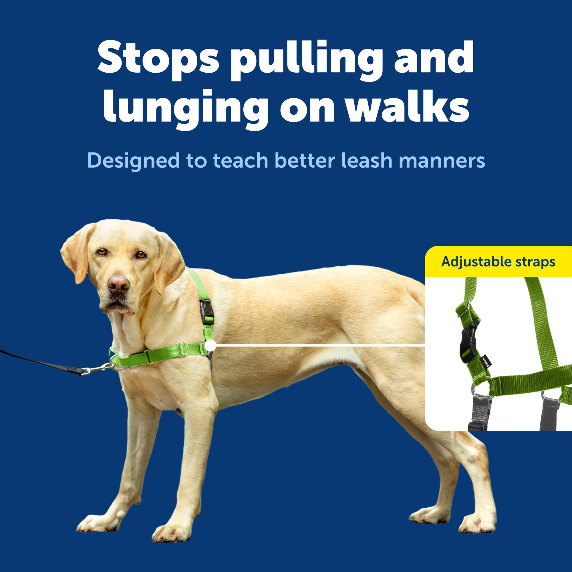 Tejido transpirable de PetSafe Easy Walk mantiene al perro fresco.