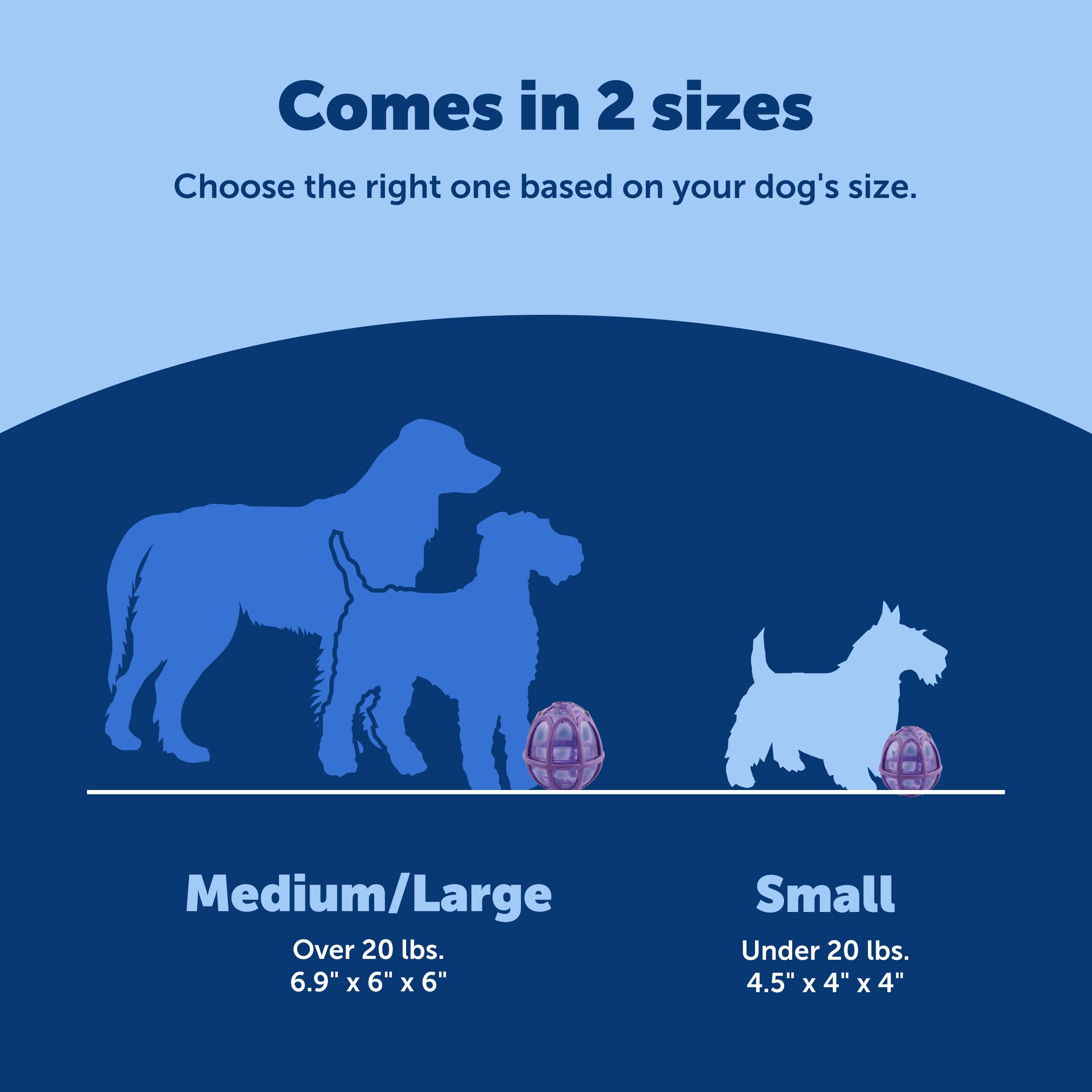 Espacio para pienso de PetSafe que permite almacenar una comida completa.
