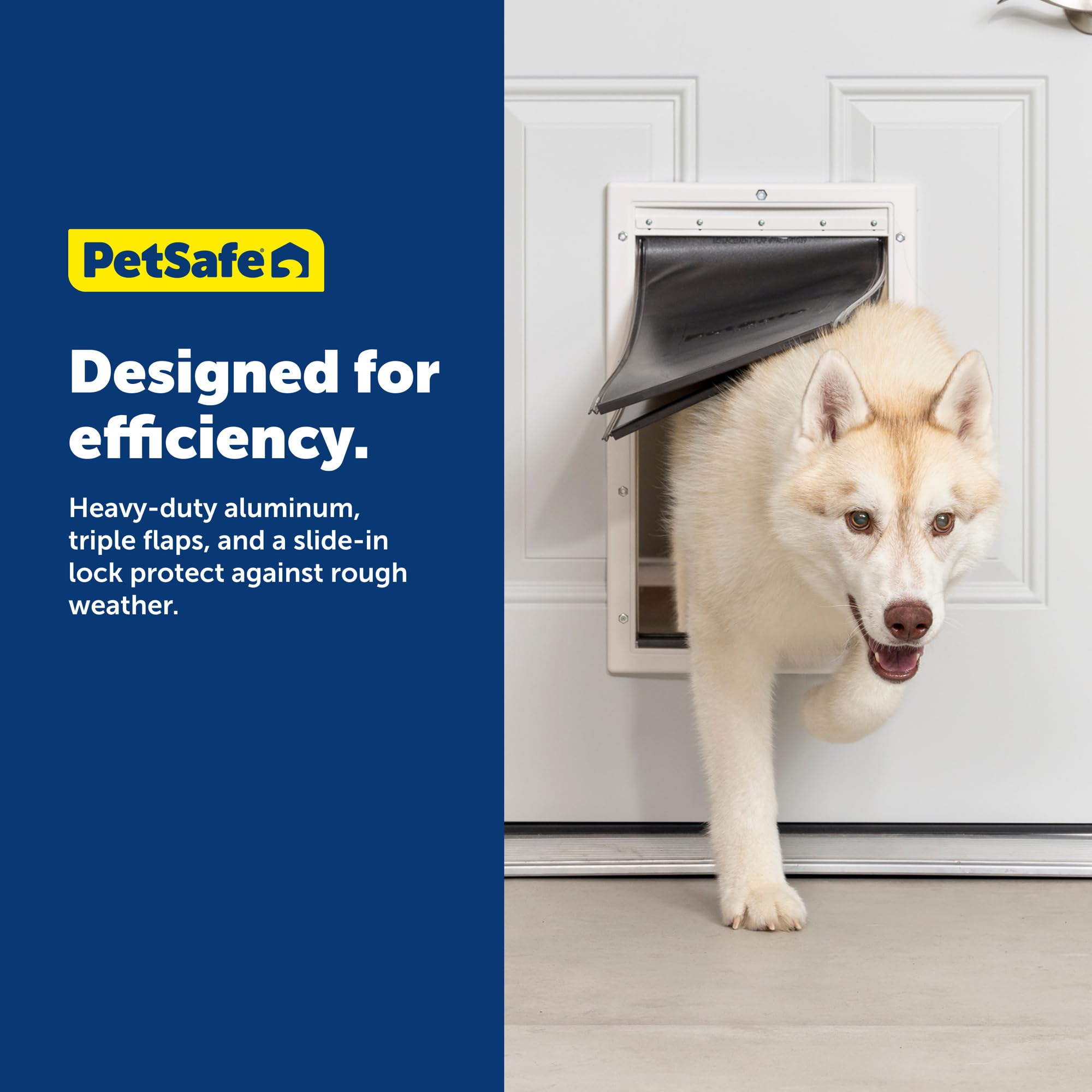 Petsafe Extreme Weather, panel de cierre para controlar el acceso de tu mascota