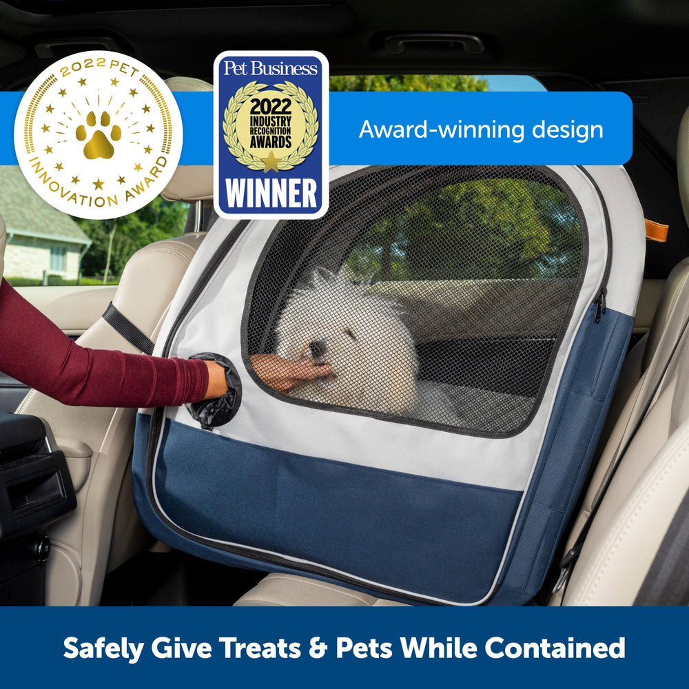 PetSafe Feliz Paseo: puerta lateral doble facilita el acceso al perro