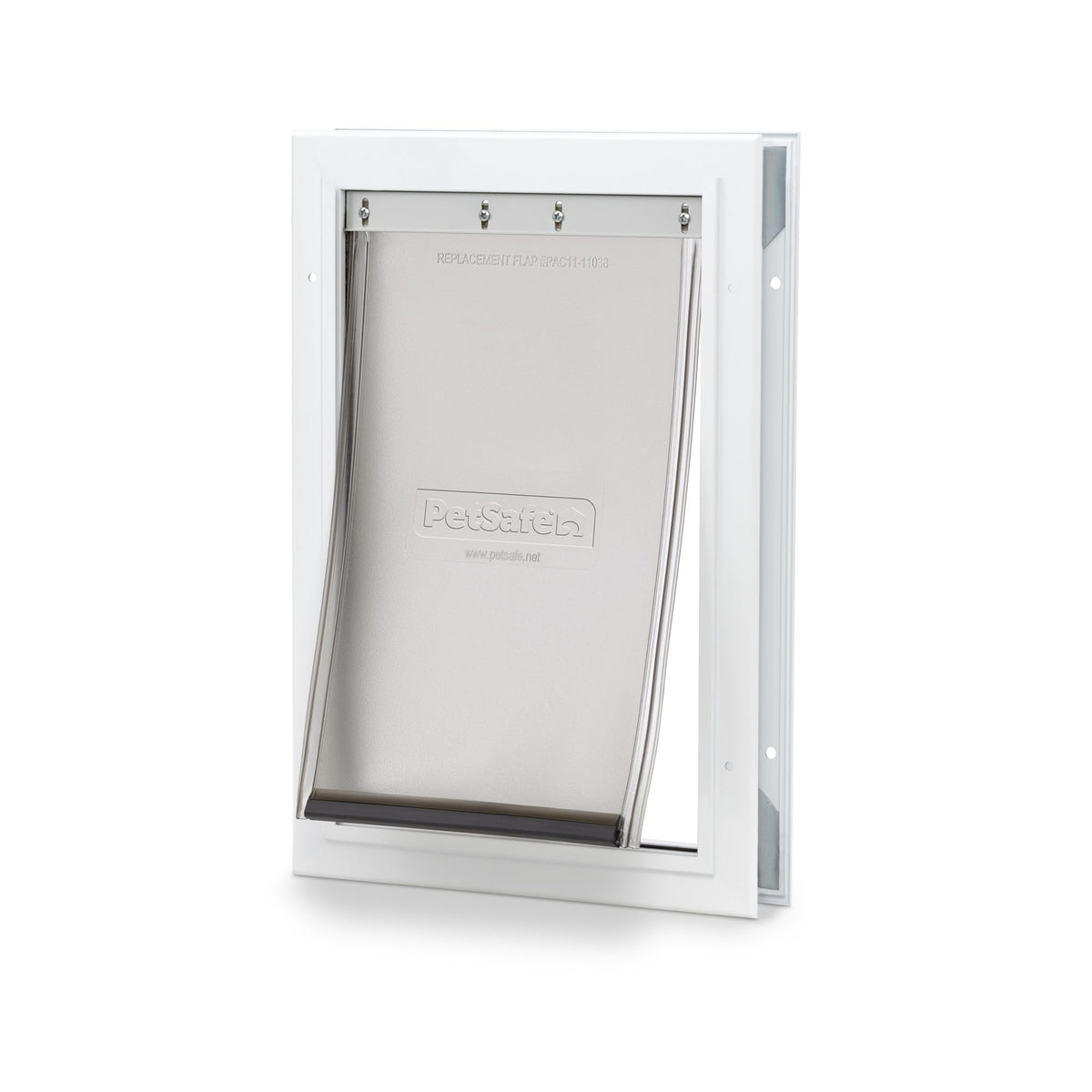 Puerta PetSafe Freedom de aluminio para perros y gatos, acceso cómodo diario.