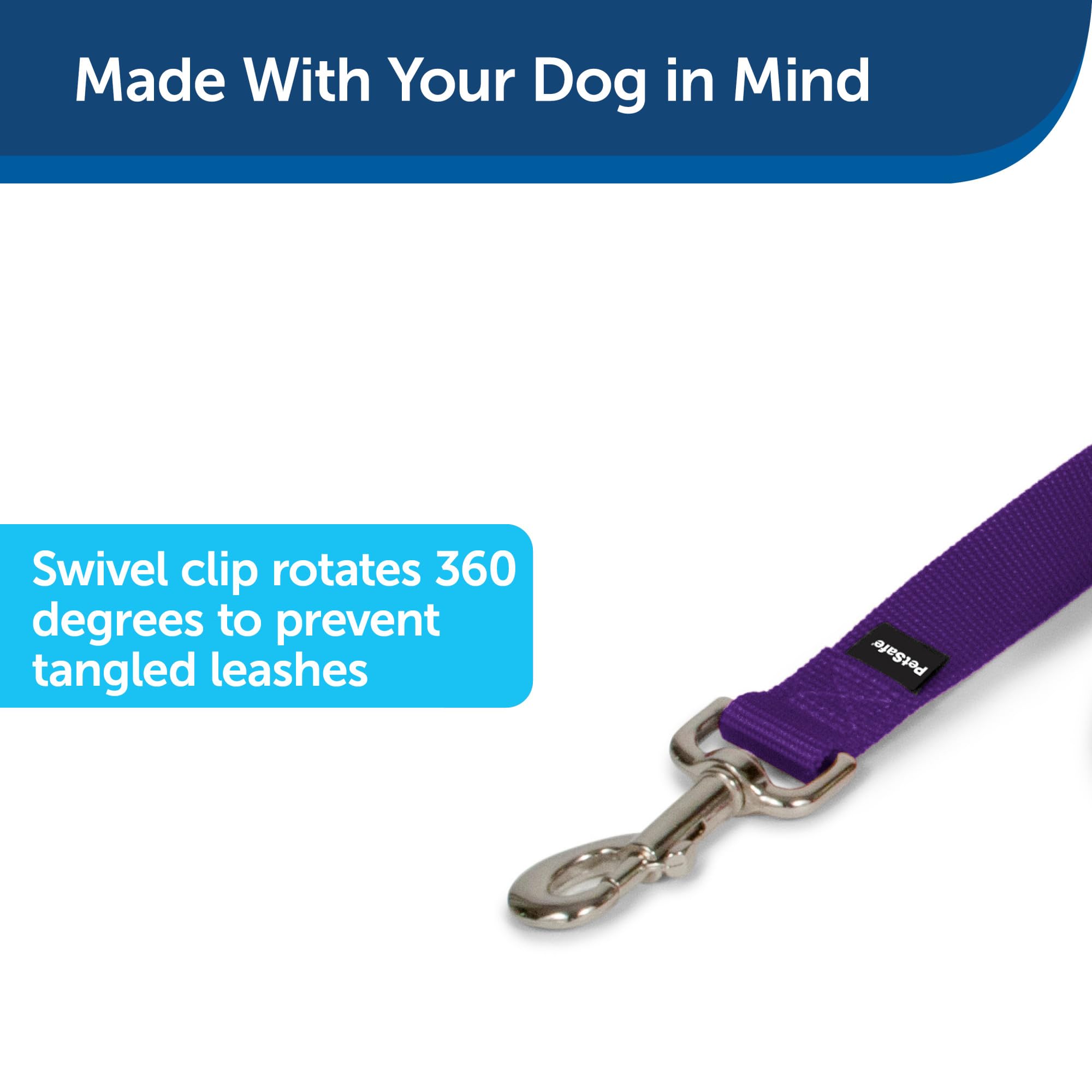 PetSafe gancho clip zinc niquelado facilita la conexión rápida.