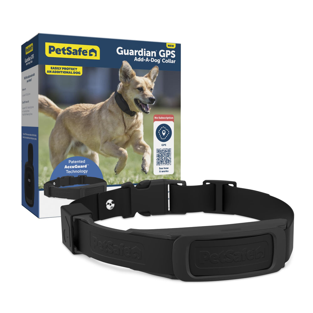 Collar añadido PetSafe Guardian GPS para perros, amplía la cobertura con precisión.