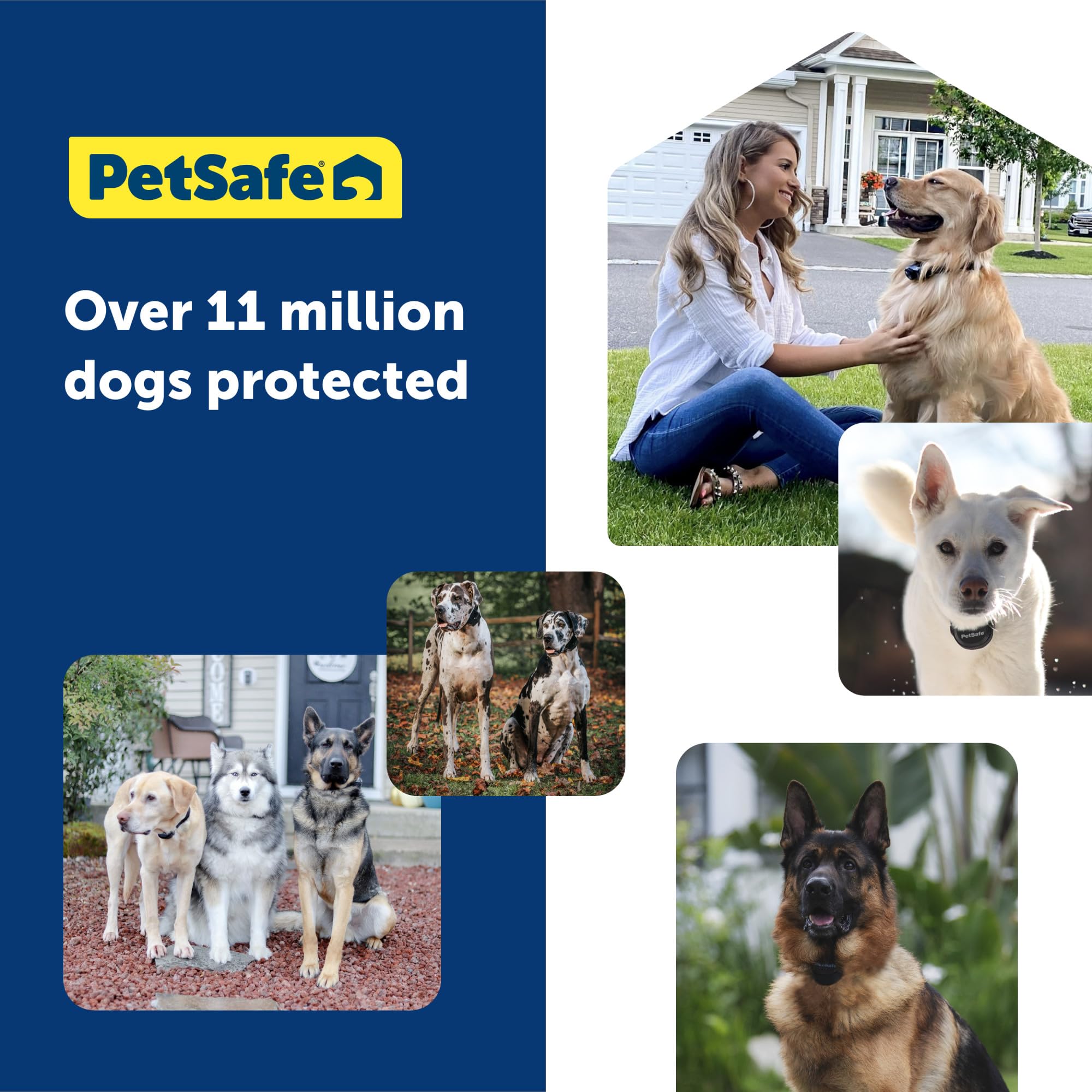 PetSafe Guardian GPS Collar diseño compacto: ligero y duradero para uso diario al aire libre.