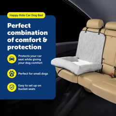 PetSafe Happy Ride almohada-acolchada brinda sensación de seguridad y confort.