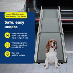 PetSafe Happy Ride Compact patas de goma, base estable en superficies resbaladizas