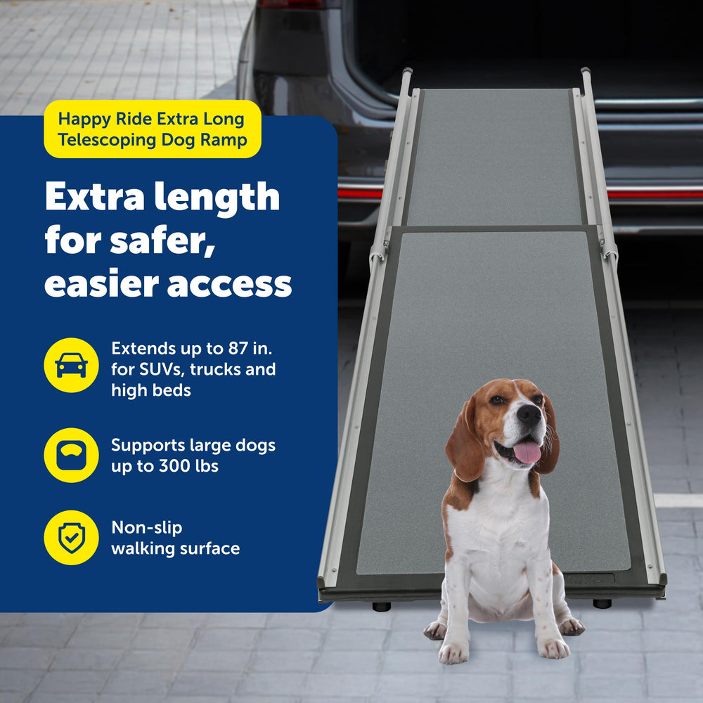 PetSafe Happy Ride Compact: superficie antideslizante para paso estable.