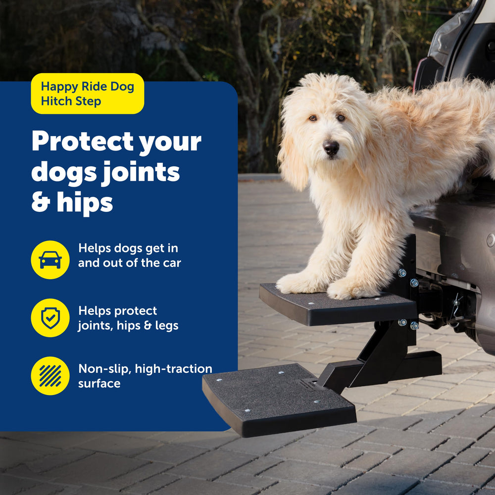 PetSafe Happy Ride PupSTEP escalones con tracción para perros medianos y grandes