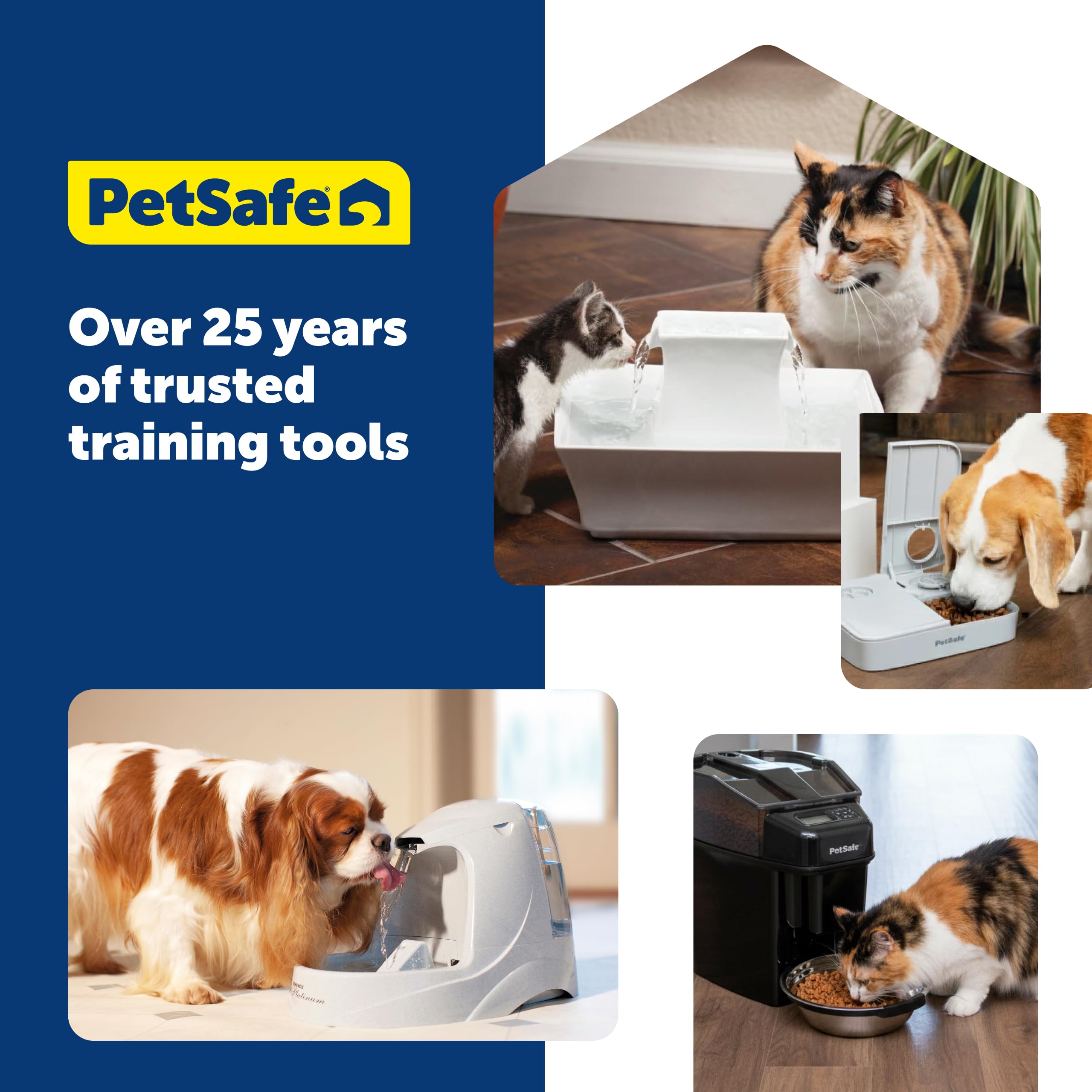 PetSafe Estación de Agua para uso diario cómodo para mascotas.