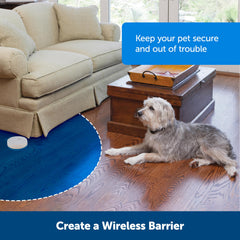 PetSafe Pawz Away Diseño compacto, instalación discreta en cualquier habitación.