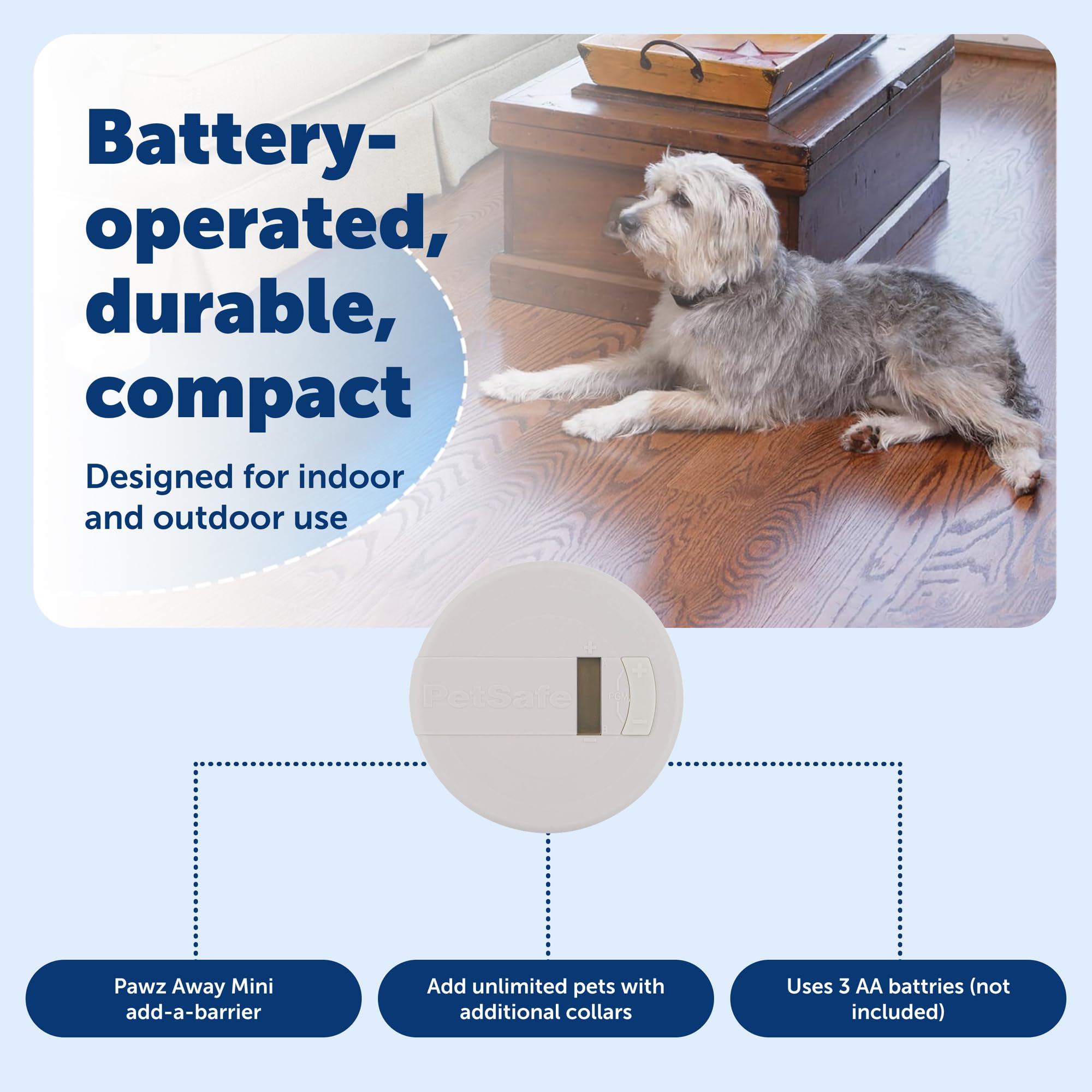 PetSafe Pawz Away Mini zona interior protección sin cables en el hogar