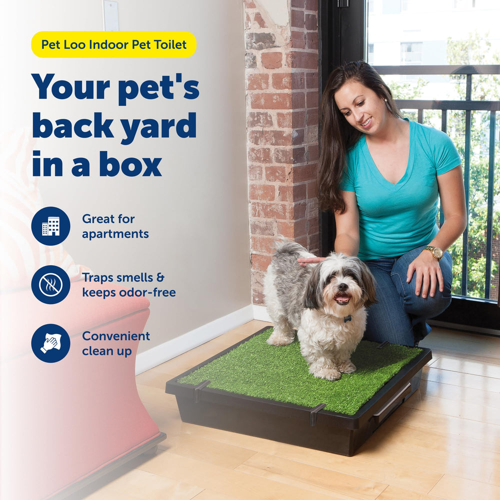 PetSafe Pet Loo drenaje Pee-Pod para desecho limpio.
