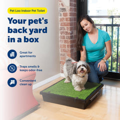 PetSafe Pet Loo drenaje Pee-Pod para desecho limpio.