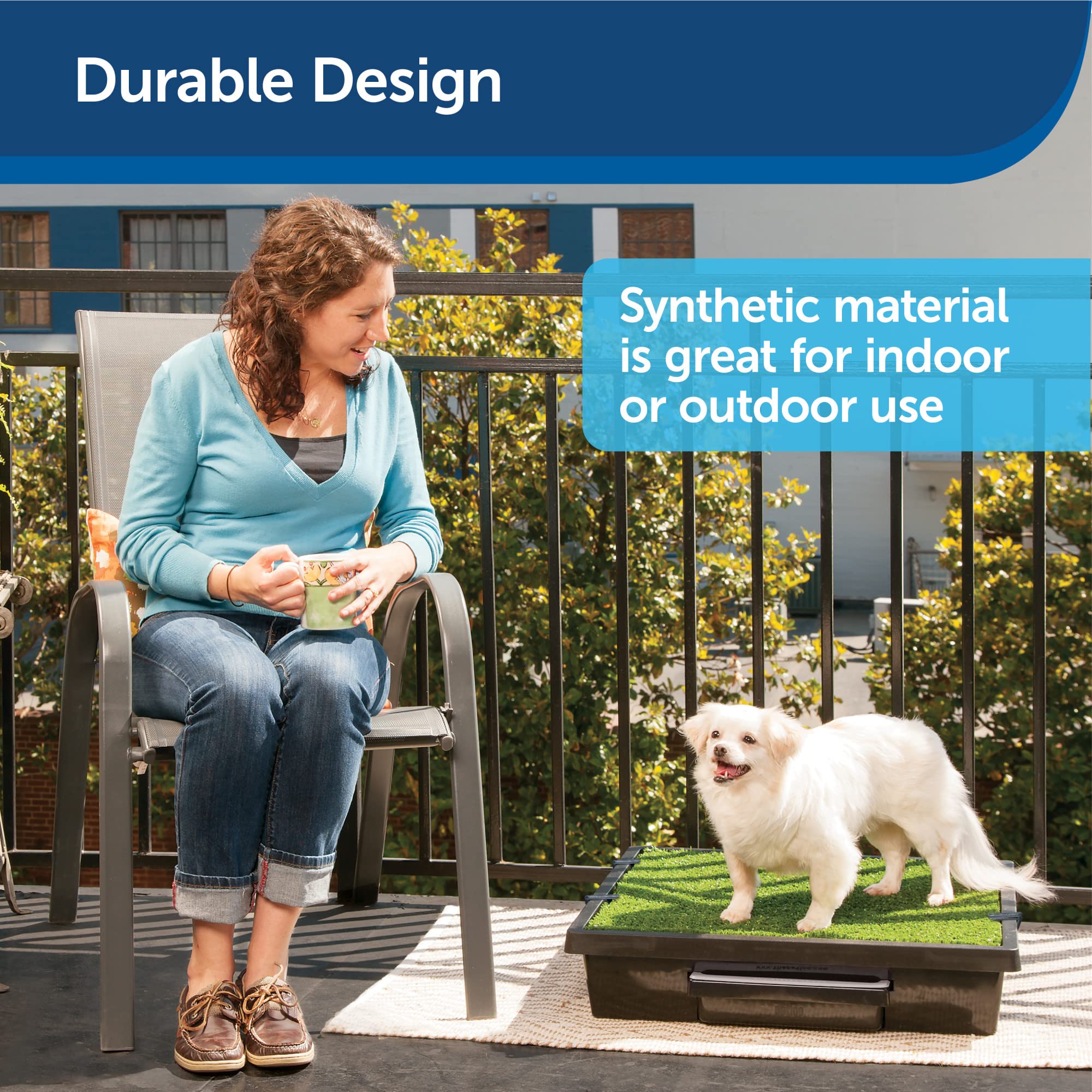 PetSafe Pet Loo: grama repuesto de calidad para uso diario confiable.