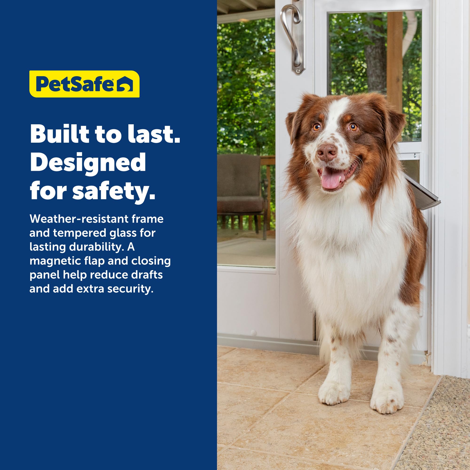 PetSafe puerta-mascota-renta uso práctico para inquilinos.