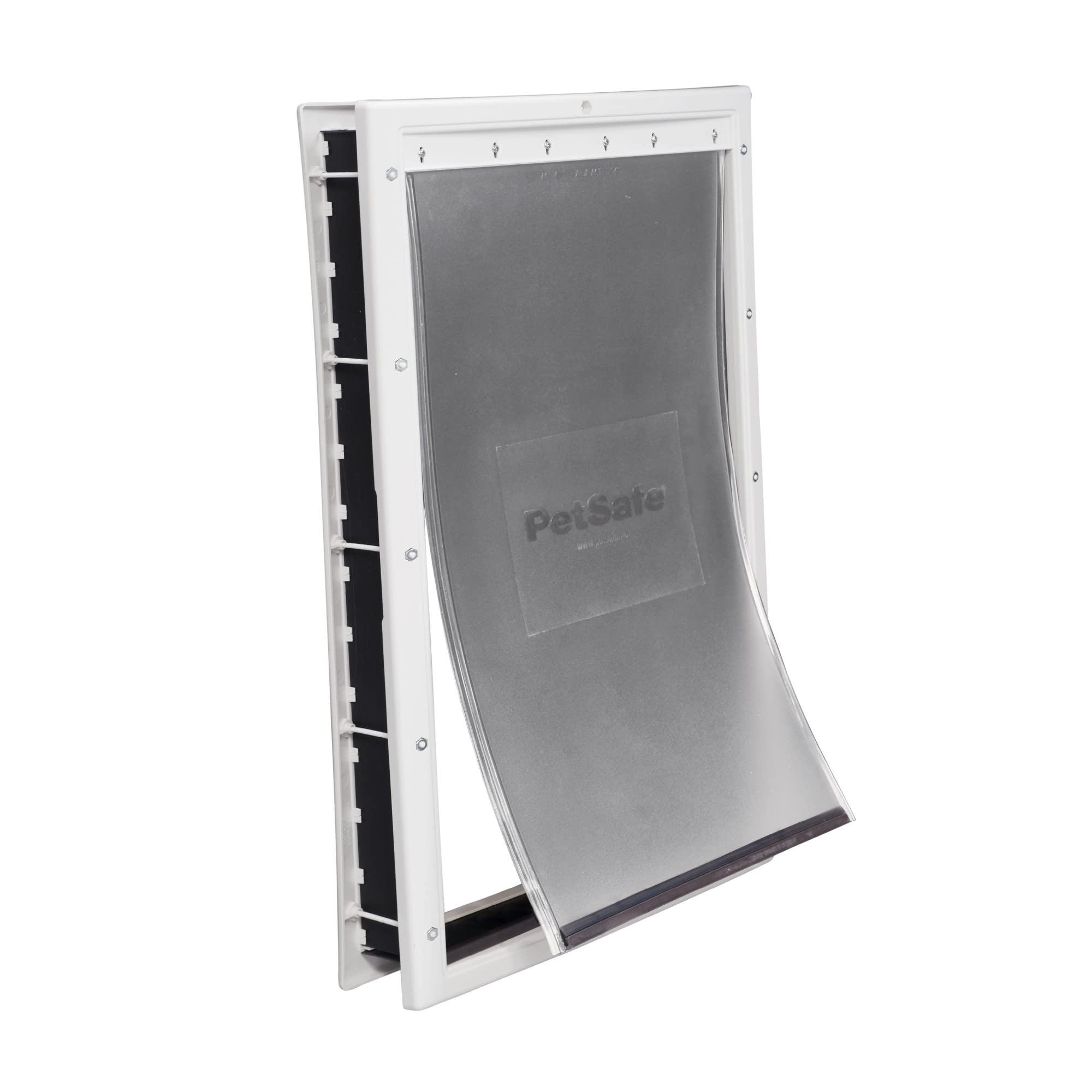 Petsafe puerta-plastica-para-perros-grandes: acceso cómodo para mascotas de gran tamaño.