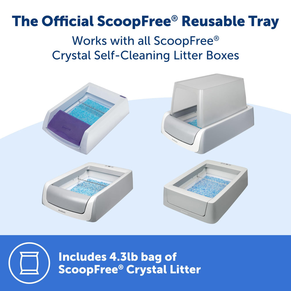 PetSafe ScoopFree: arena de cristales para absorción rápida.