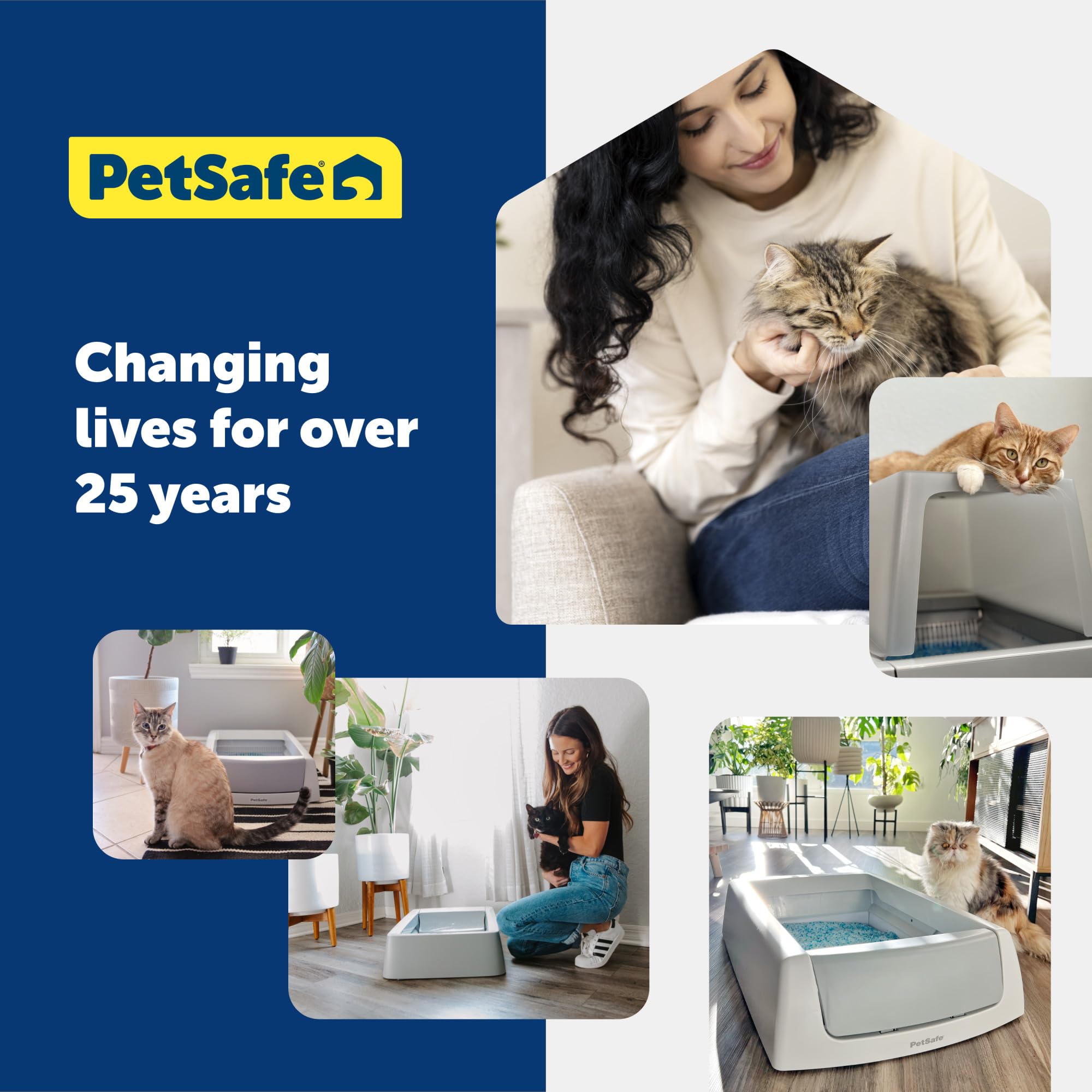 Fácil de medir y verter con Petsafe ScoopFree para una rutina rápida.