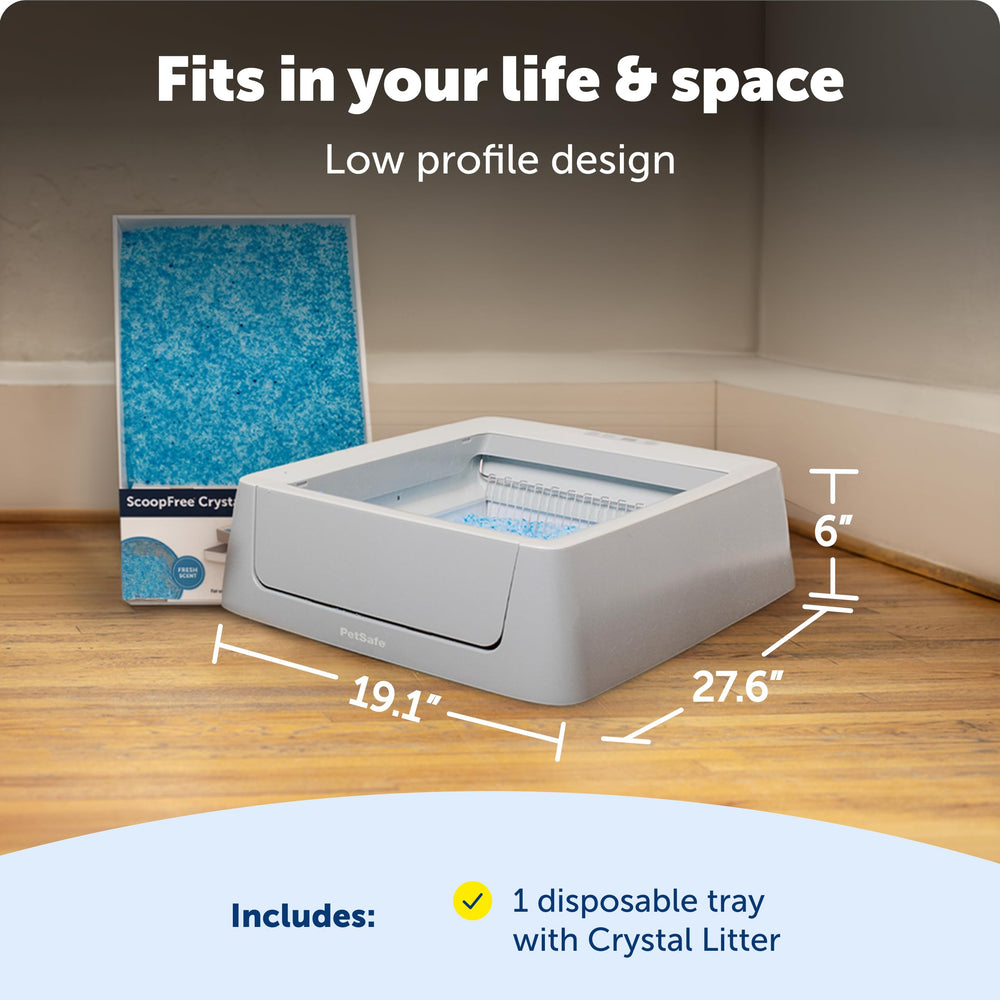 PetSafe ScoopFree Crystal: contador de salud integrado y app para seguimiento