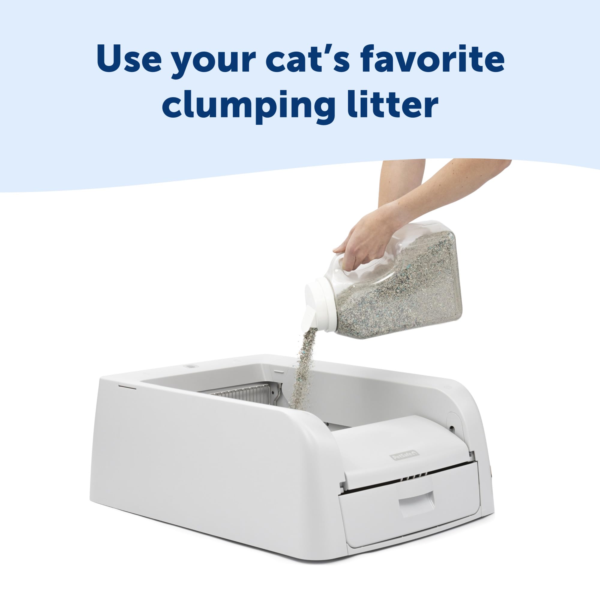 PetSafe ScoopSafe ScoopFree: contador de salud integrado para monitorear la actividad de tu gato.