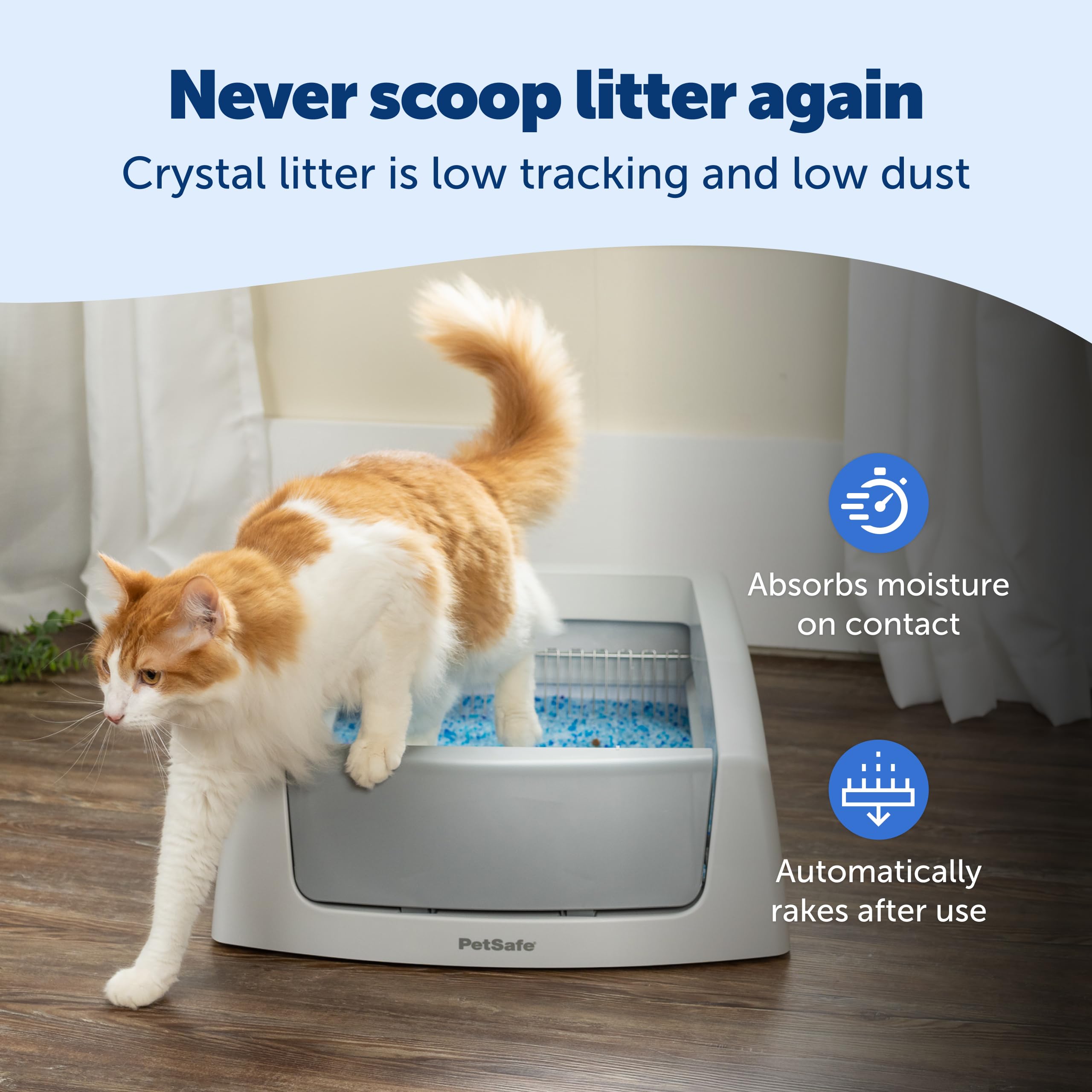 PetSafe ScoopSafe Crystal Classic: tapa para desechar la bandeja