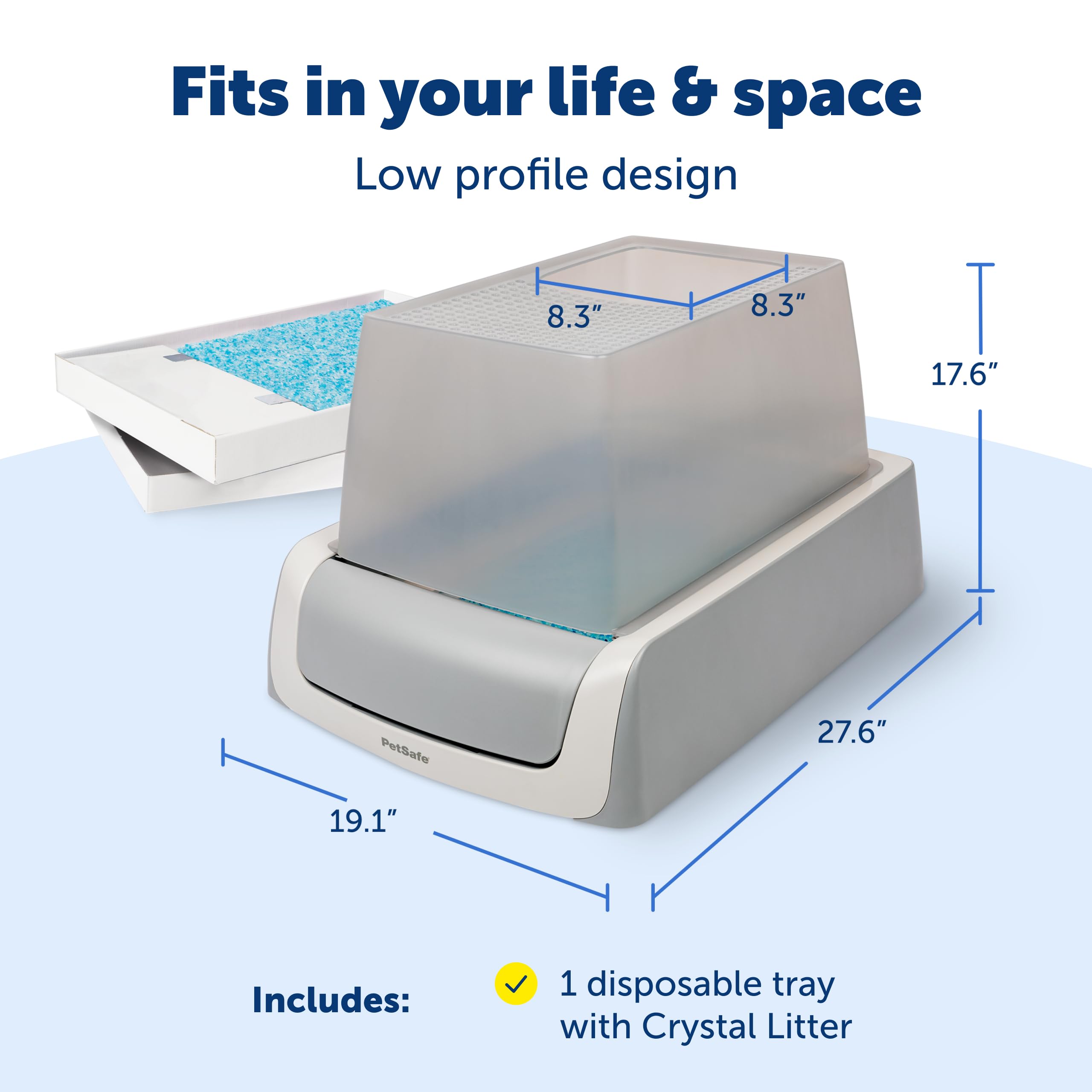 PetSafe ScoopSafe Crystal Pro Legacy: instalación rápida y mantenimiento sencillo