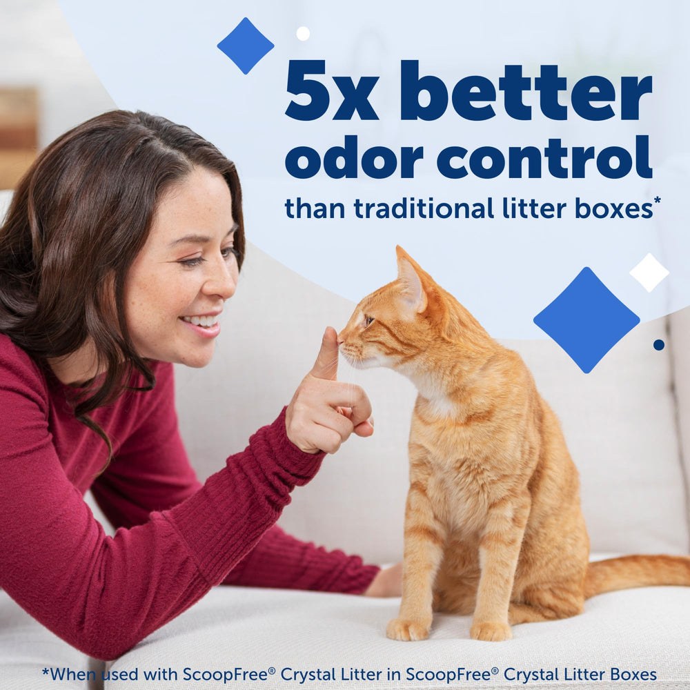 PetSafe ScoopFree: limpieza y recarga fáciles entre cambios.