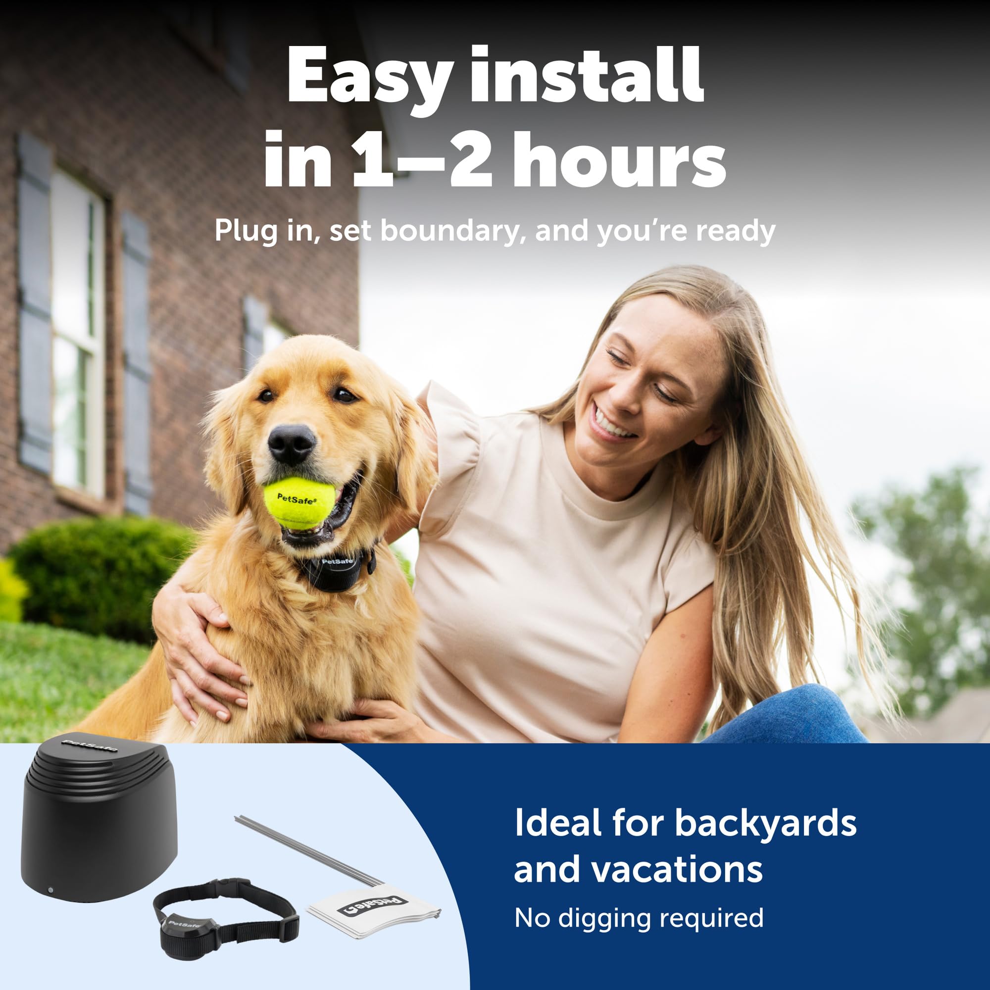 PetSafe Stay and Play: sistema portátil ideal para camping y viajes