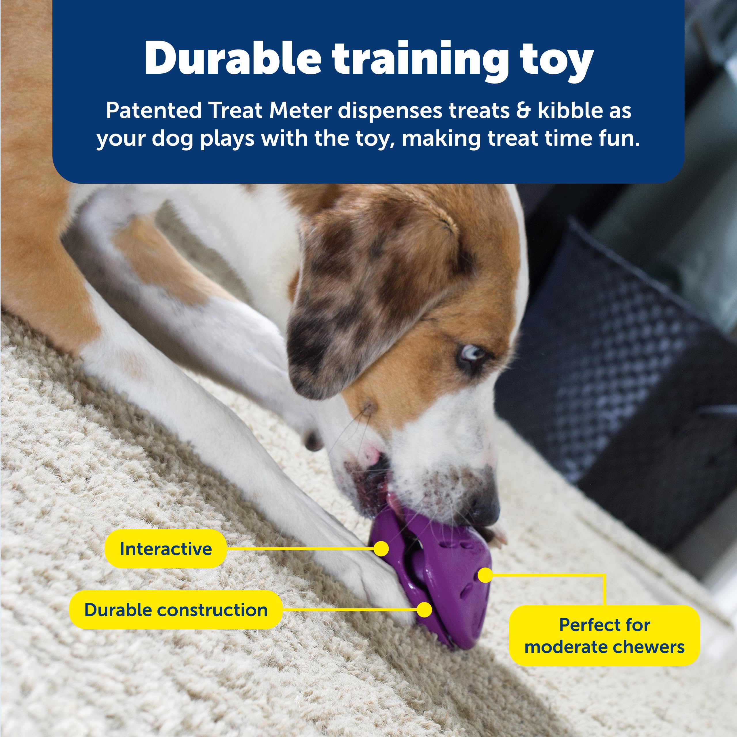 PetSafe Twist'n Treat: ideal para premios duros y juego prolongado.
