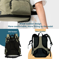 Petsfit mochila porta-mascotas con dimensiones amplias para paseos diarios