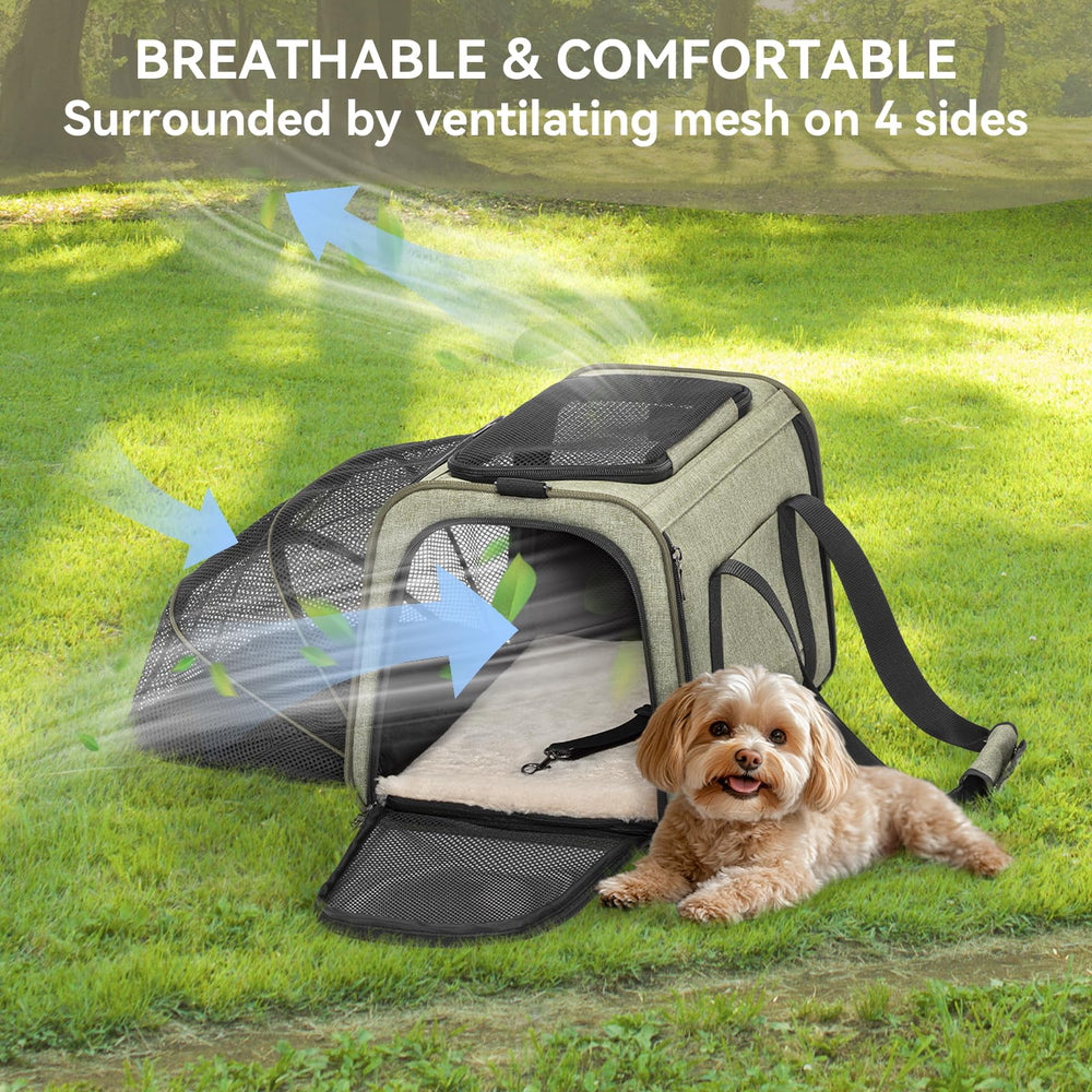 Petsfit portador aprobado por aerolíneas para viajar con mascota