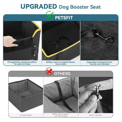 petsfit-vista-exterior-perro-pequeno favorece calma al observar el entorno.