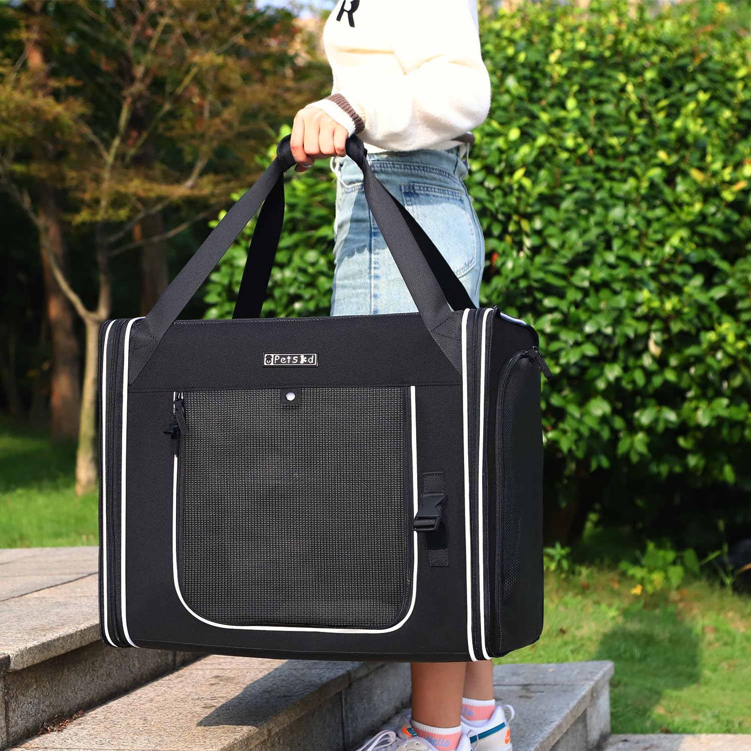 Accesorios incluidos: cuencos, bolsa de comida y hamacas Petskd