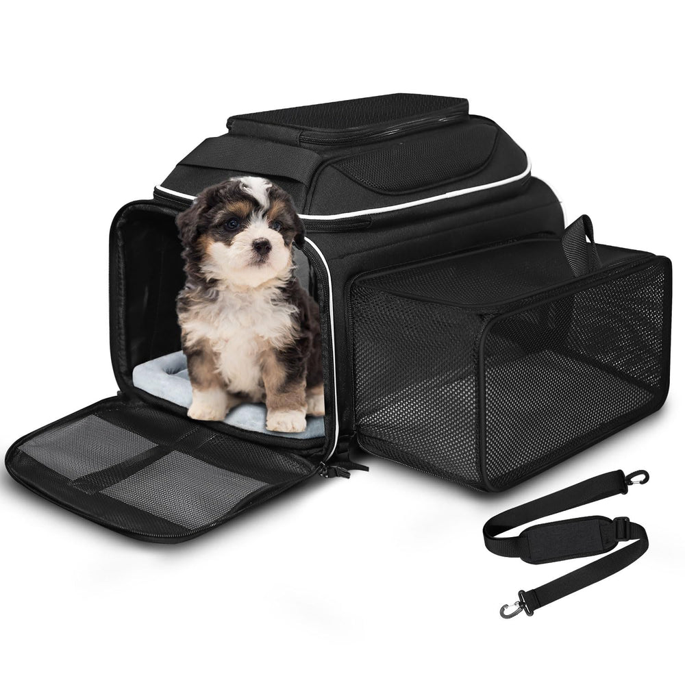 Petskd transporte de mascotas bajo asiento para viajar cómodo en cabina