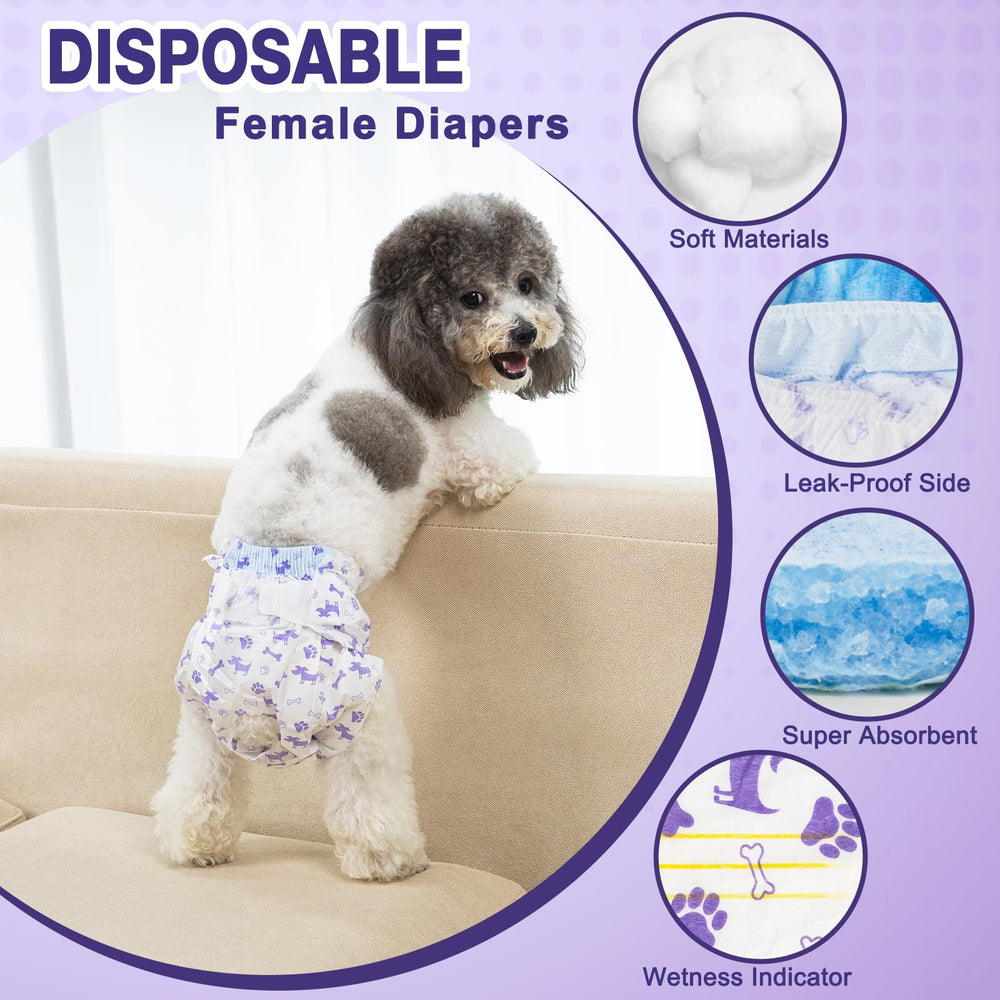 PetSoft panales con indicador de humedad, cambio de color para aviso.