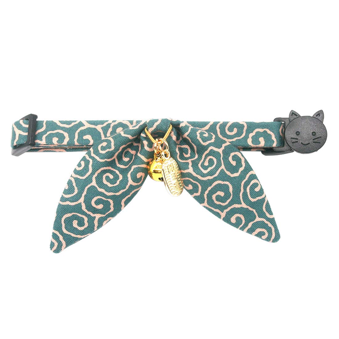 PetSoKoo lazo-pajarita con arabesco para gatitos curiosos