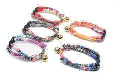 PetSoKoo collar artesanal para gatos, hecho a mano con detalle único.