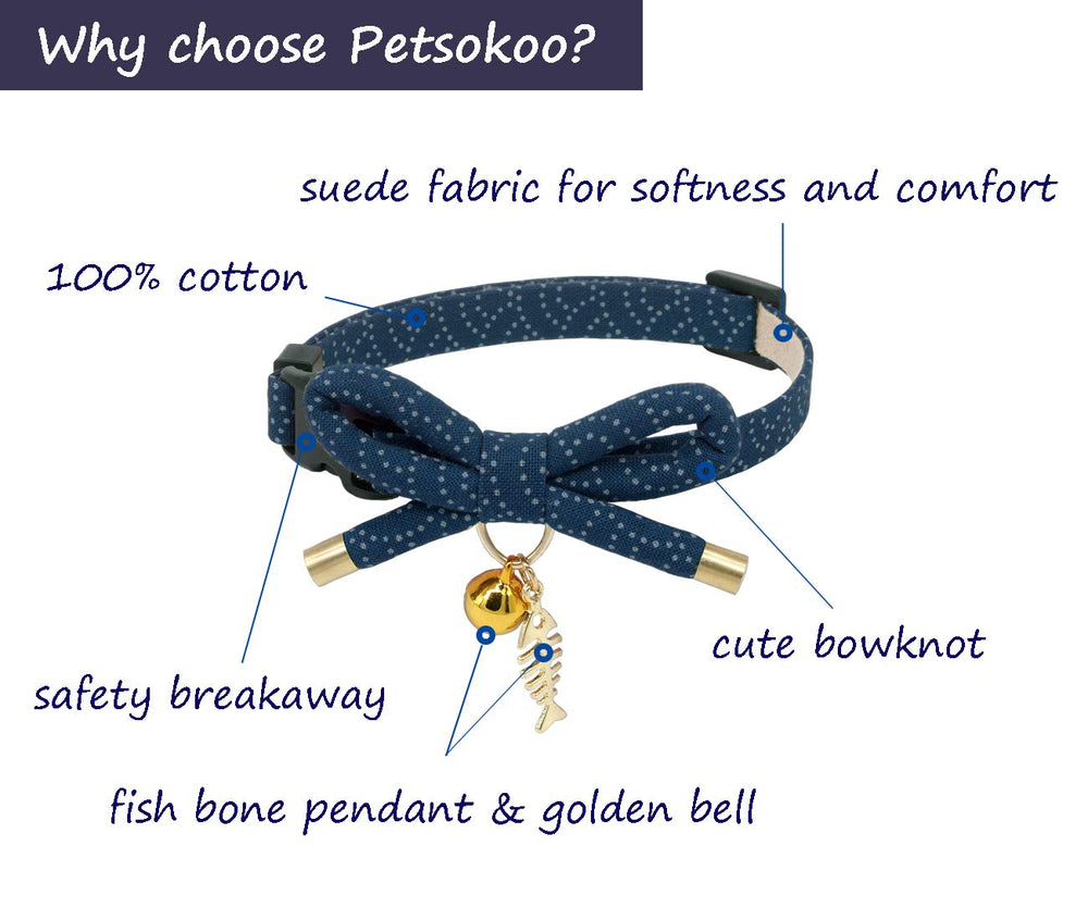 Collar PetSoKoo con cascabel para localizar al gato durante juegos.