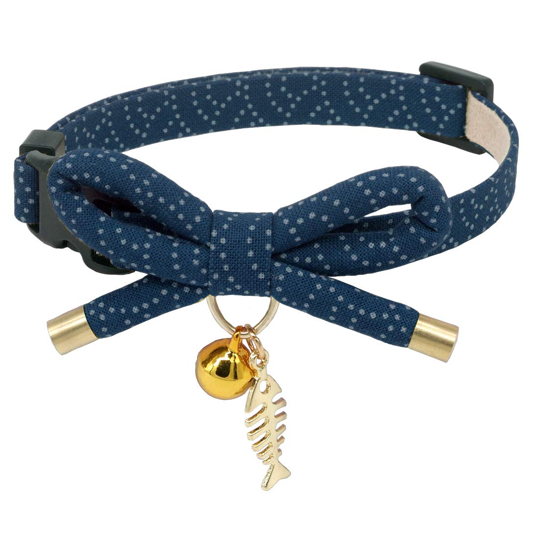 PetSoKoo collar gato con lazo japones, estilo y comodidad en cada paseo.