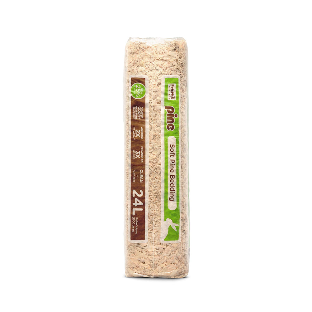 PETSPICK virutas de pino 99,9% polvo libre, ideal para un ambiente limpio.