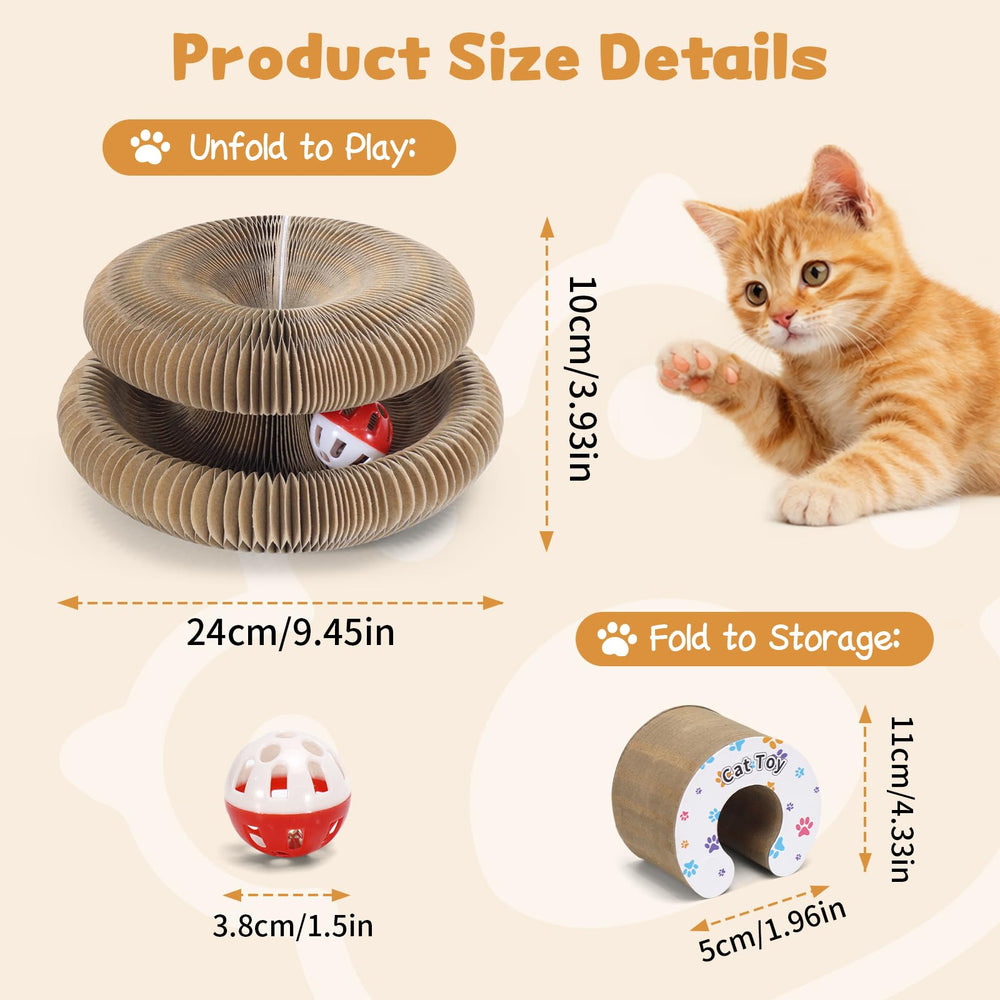 PETSWEET Magic Organ rascador de cartón: opción ecológica y duradera.