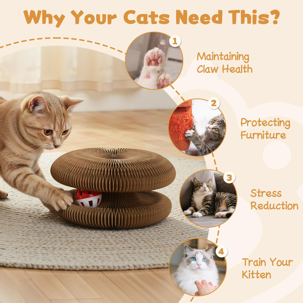 PETSWEET Magic Organ estructura plegable con conectores magnéticos para guardado fácil.