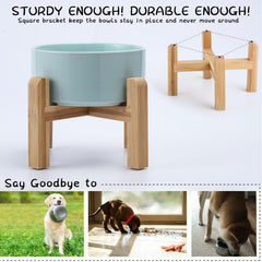 Petygooing diseño moderno con base de bambú, ideal para decorar cualquier hogar.